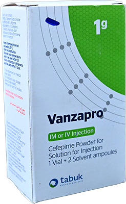 VANZAPRO 1 GM VIAL