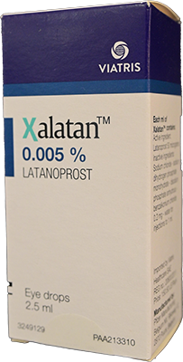 XALATAN EYE DROPS 2.5 ML