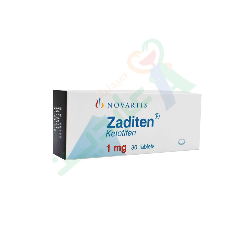 ZADITEN 1 MG 30 TABLET