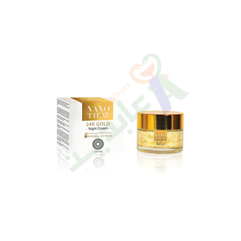 NANO TREAT 24K GOLD NIGHT CREAM 50GM