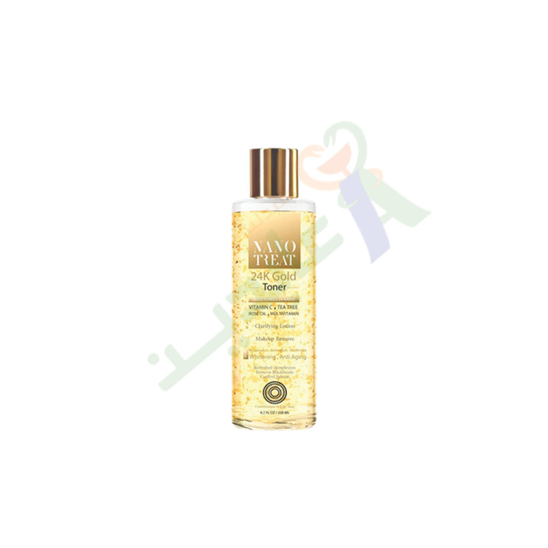 NANO TREAT 24K GOLD TONER 200ML