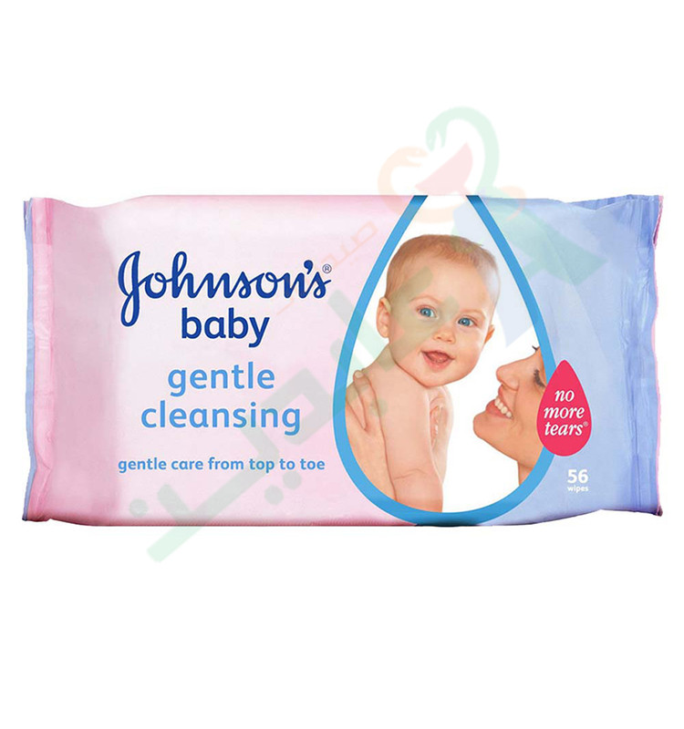 JOHNSONS GENTLE CLEANSING BABY 56 WIPES