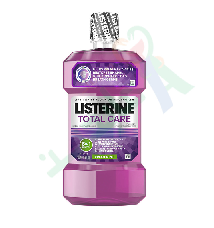 LISTERINE TOTAL CARE MOUTH WASH 500ML