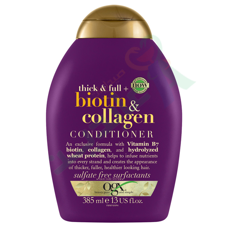 OGX CONDITIONER BIOTIN&COLLAGEN 385ML