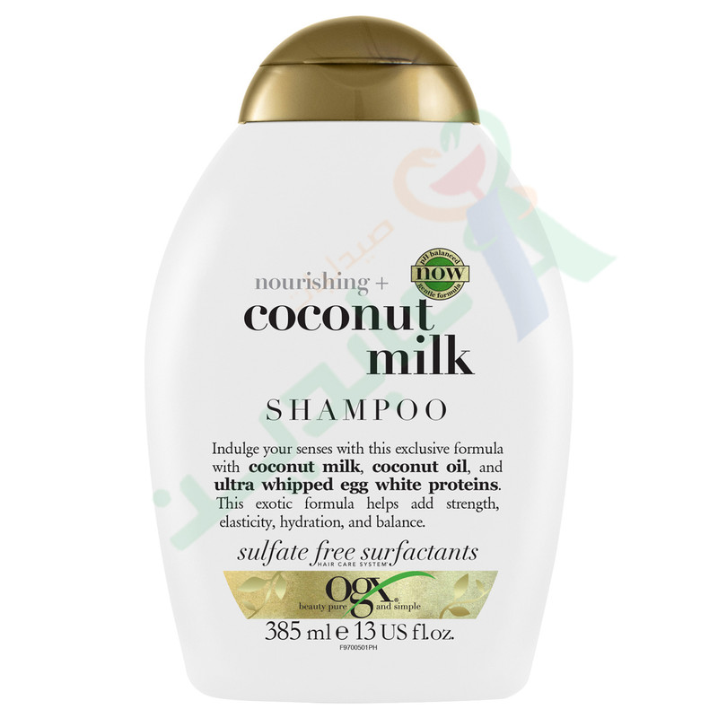 OGX SHAMPOO COCONUT MILK 385ML