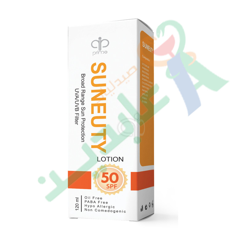 PRIME SUNEUTY LOTION SPF50 120ML--