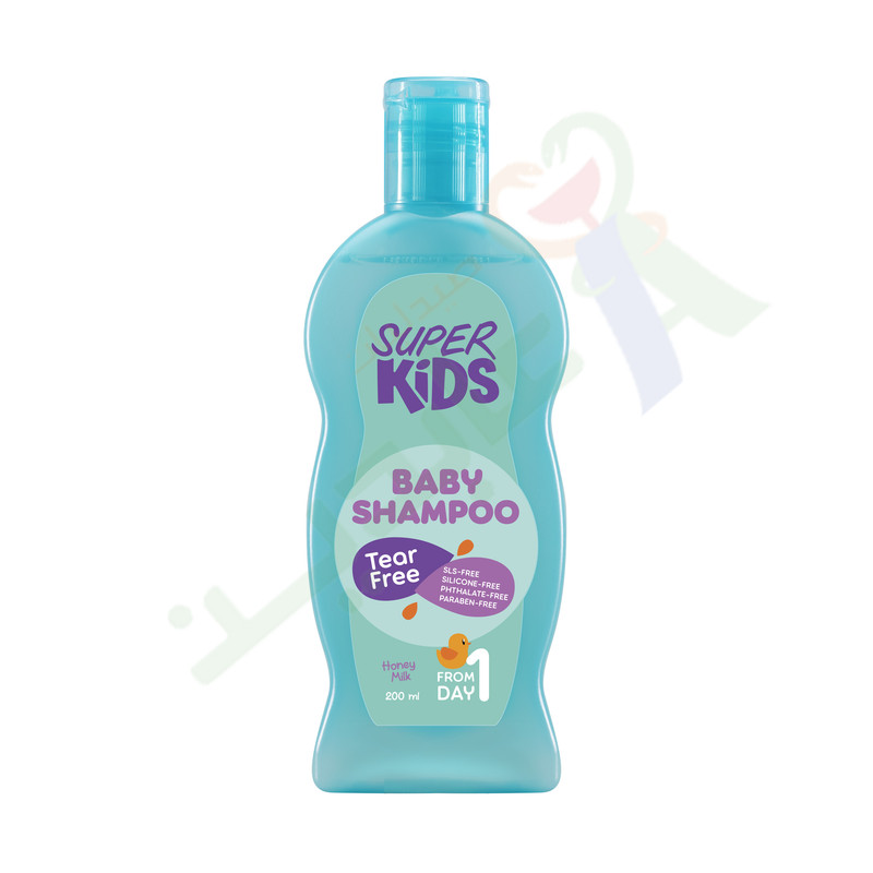 SUPER KIDS BABY SHAMPOO HONEY MILK 200ML