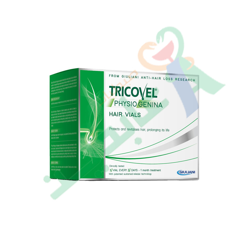 TRICOVEL PHYSIOGENINA HAIR VIALS 10*3.5 ML