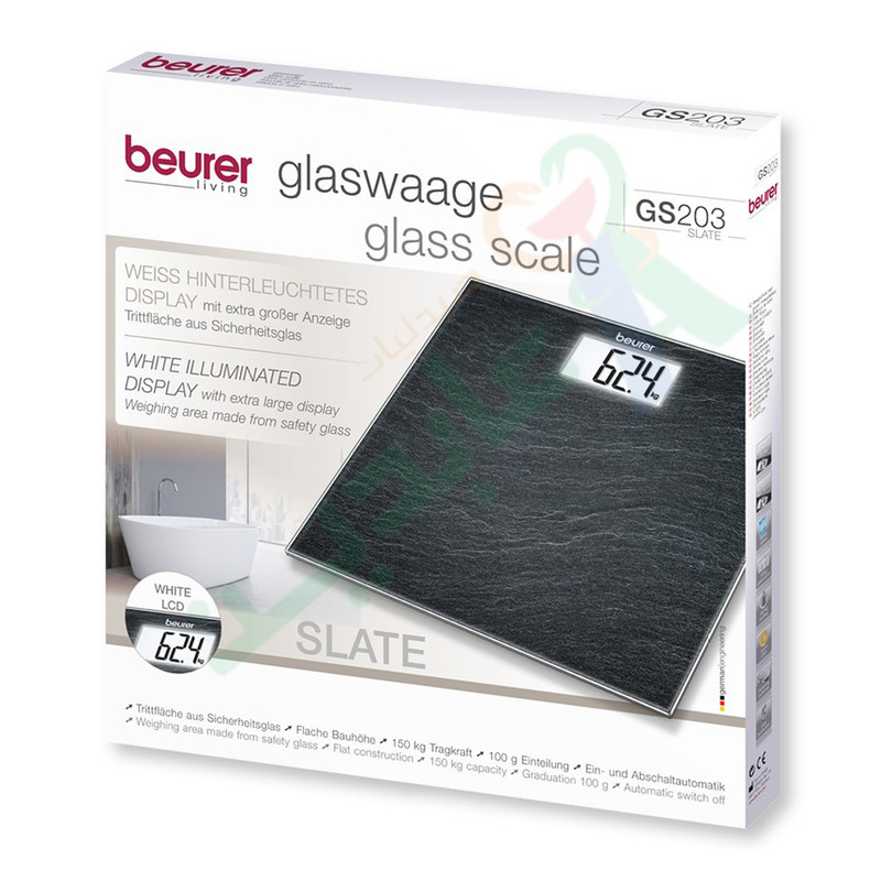BEURER GLASS SCALE GS203