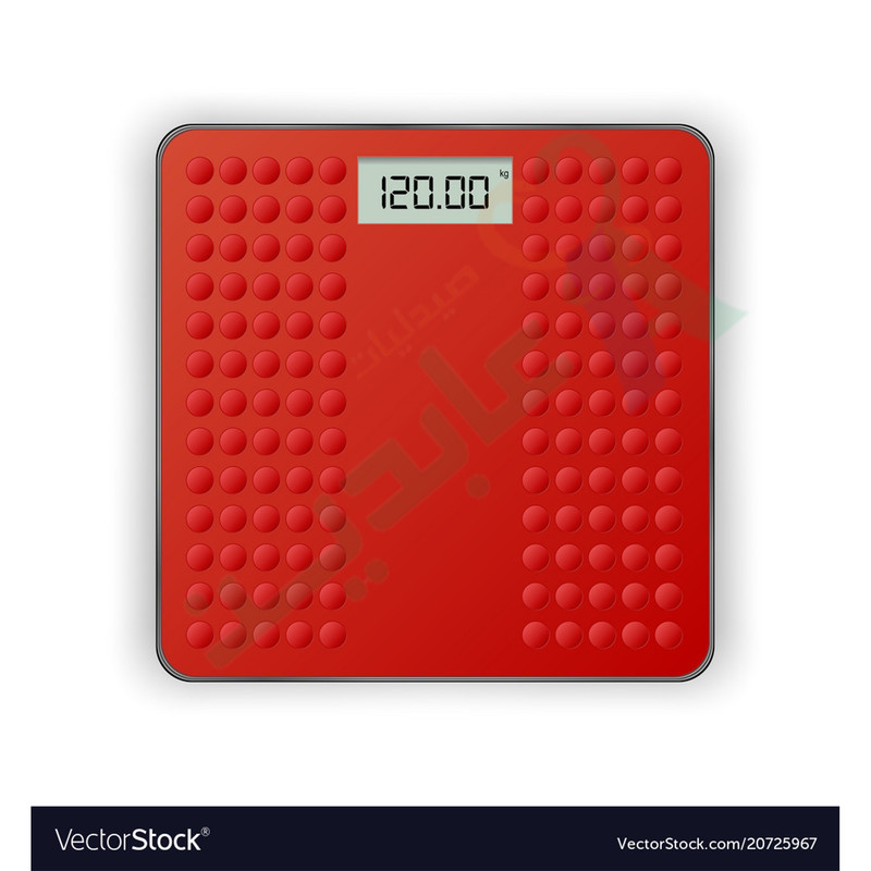 BEURER GLASS SCALE RED GS300