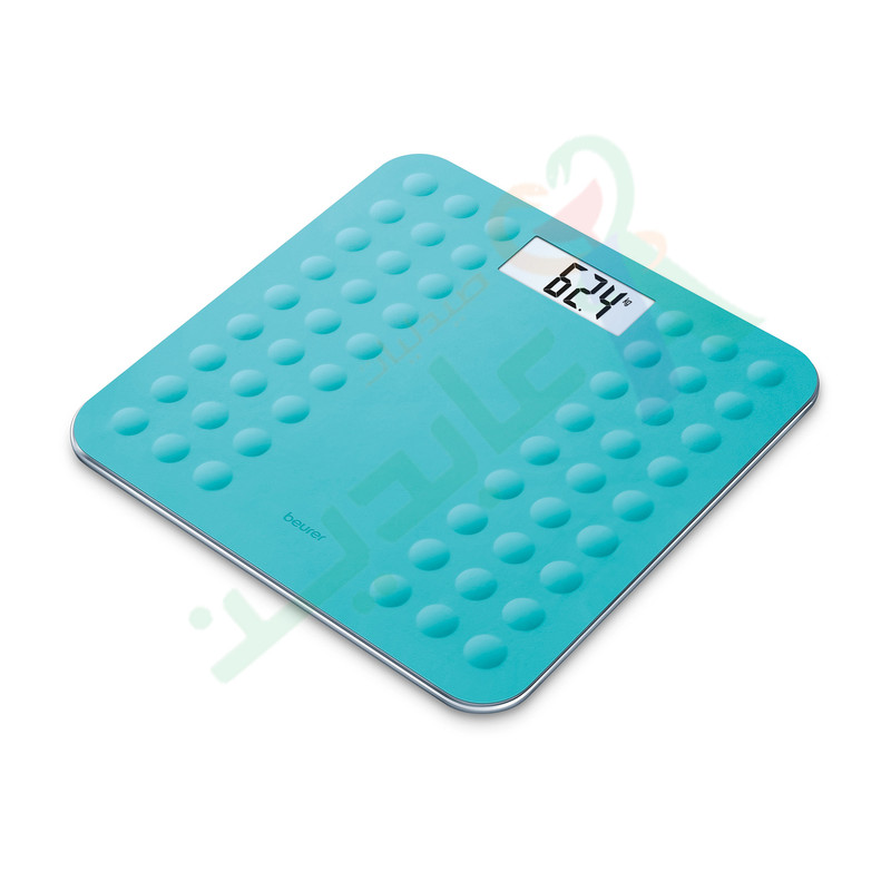 BEURER GLASS SCALE TURQUOIS GS300