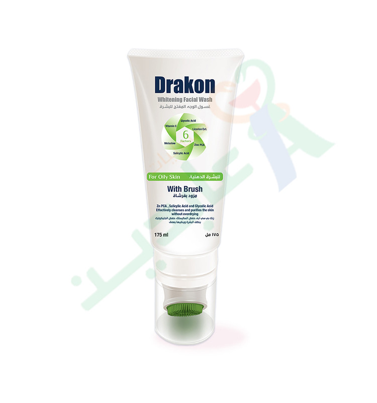 DRAKON WHITENING FACIAL WASH 175 ML