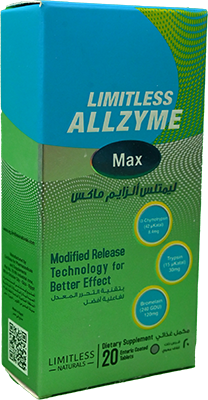 LIMITLESS ALLZYME MAX 20 TABLET