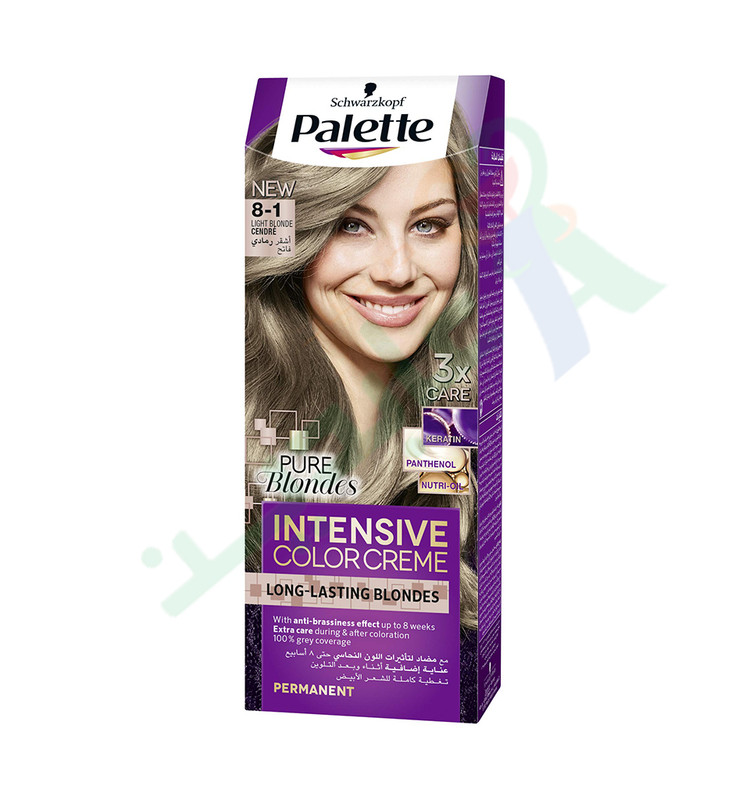 PALETTE INTENSIVE COLOUR CREAM 8-1