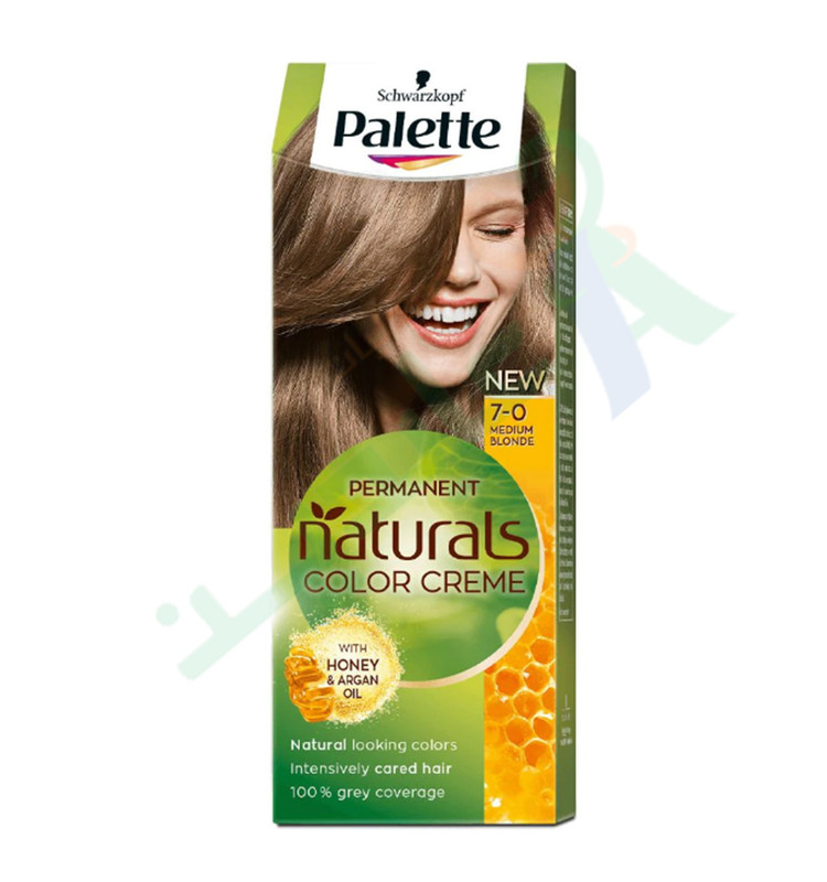 PALETTE NATURALS CREME 7-0