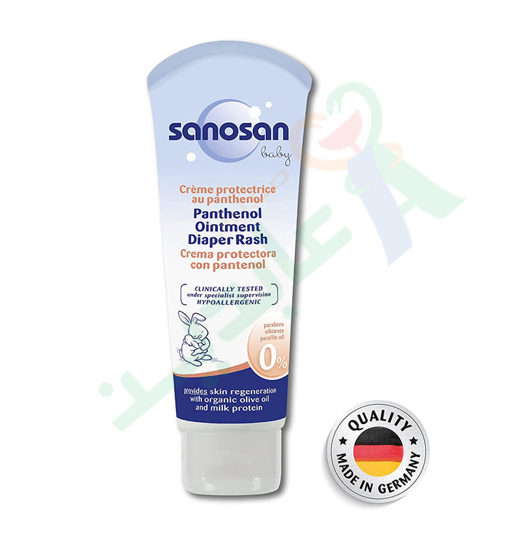 SANOSAN BABY PANTHENOL DIAPER RASH CREAM 100 ML