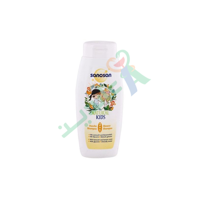 SANOSAN KIDS 2IN1 BANANA SHOWER&SHAMPOO 400ML