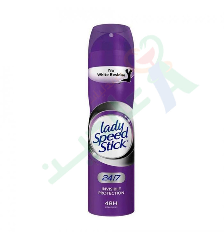 LADY SPEED STICK INVISIBLE PROTECTION SPRAY 150ML