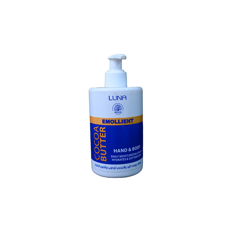 LUNA EMOLLIENT HAND&BODY COCOA 300 GM