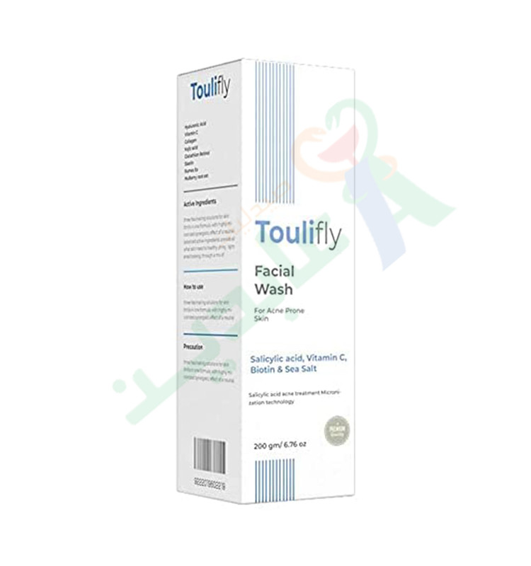 TOULIFLY FACIAL WASH FOR ACNE PRONE SKIN 150GM--