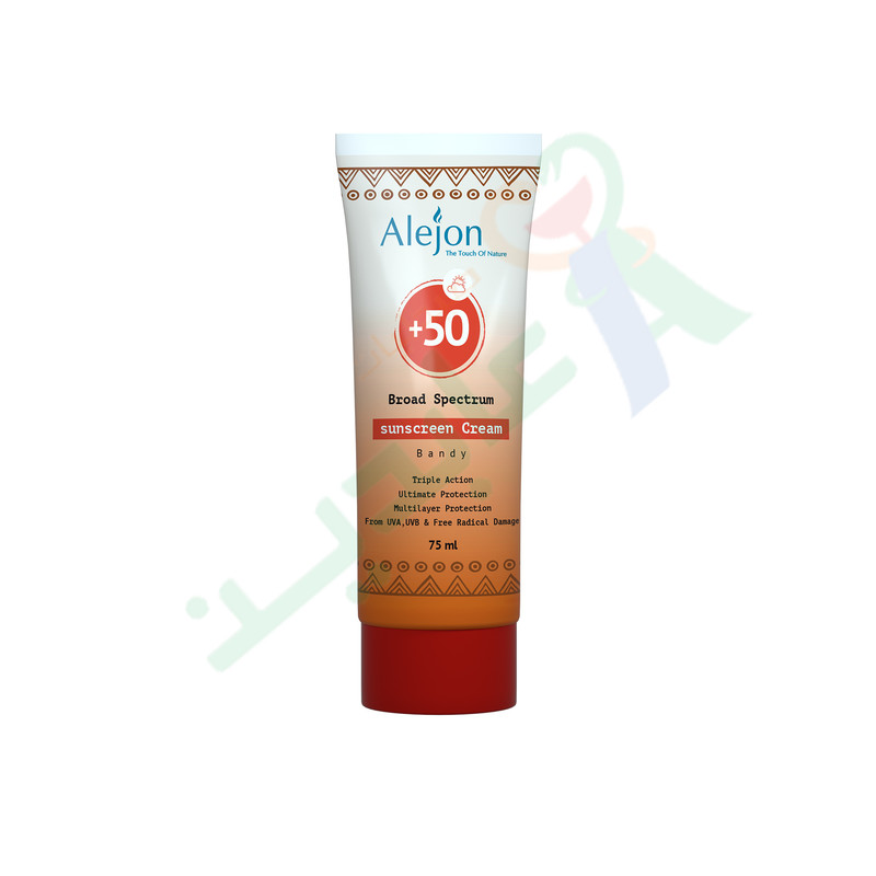 ALEJON SUNSCREEN 50 SPF CREAM 75 ML