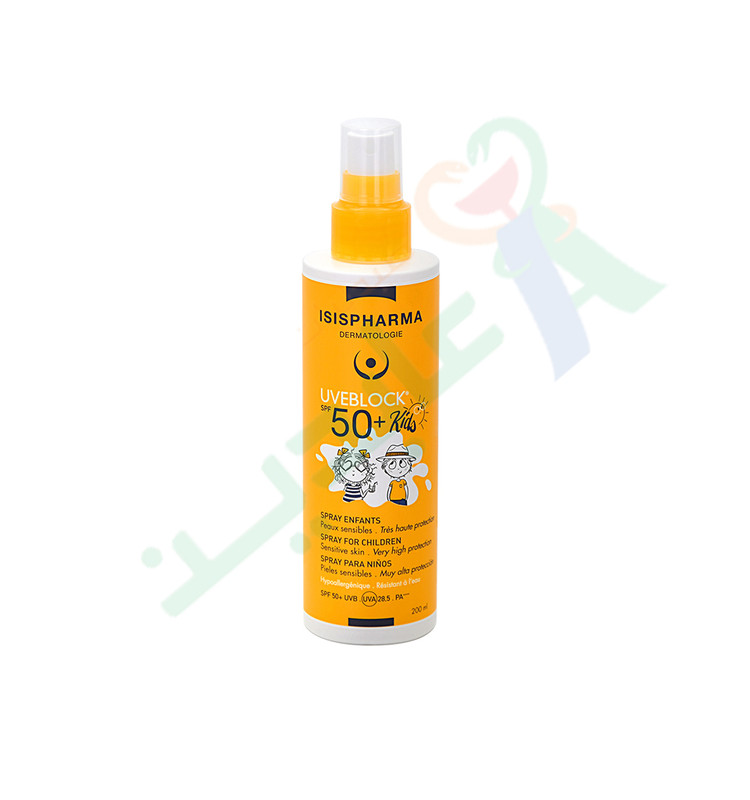 ISIS UVEBLOCK SPF50+ KIDS SPRAY 200ML