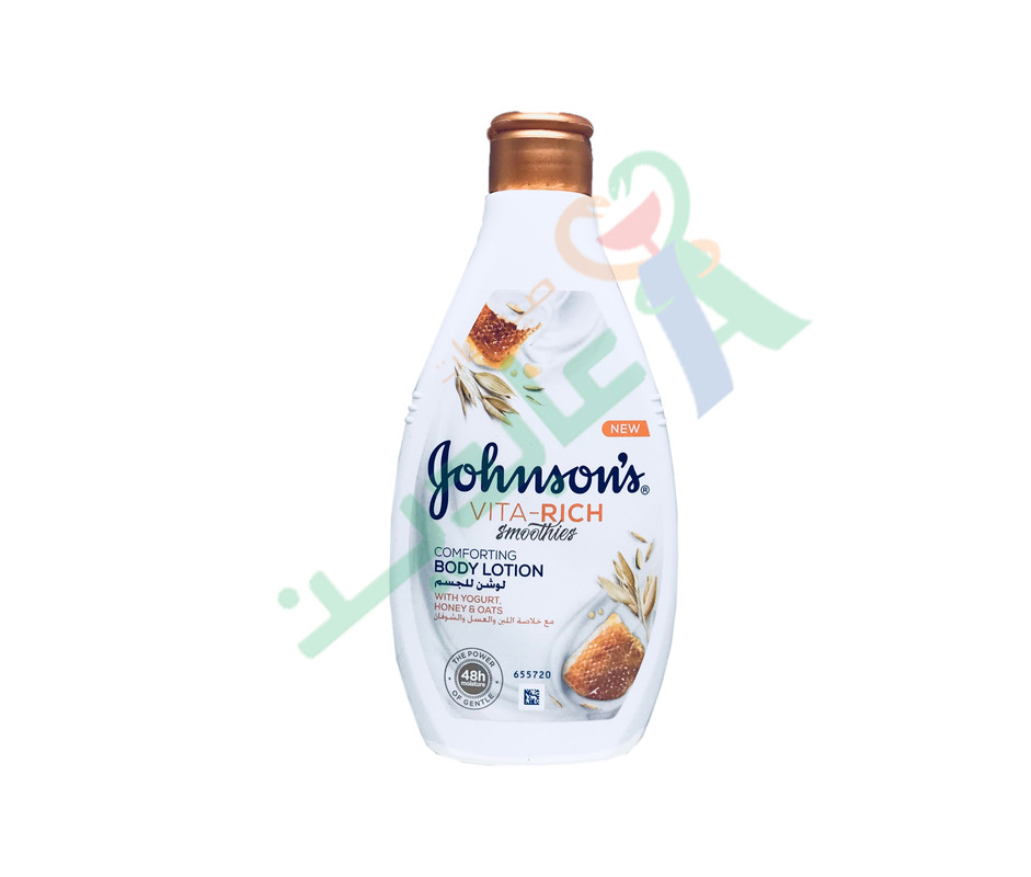 JOHNSONE VITA-RICH BODY LOTION HONEY&OATS 250 ML