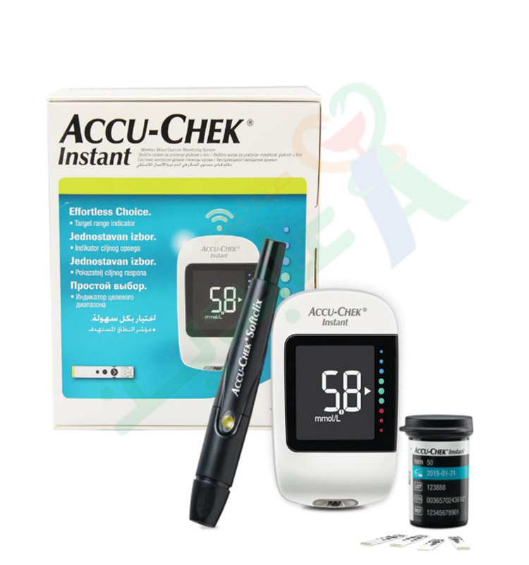 ACCU CHEK INSTANT +10 TEST MONITOR