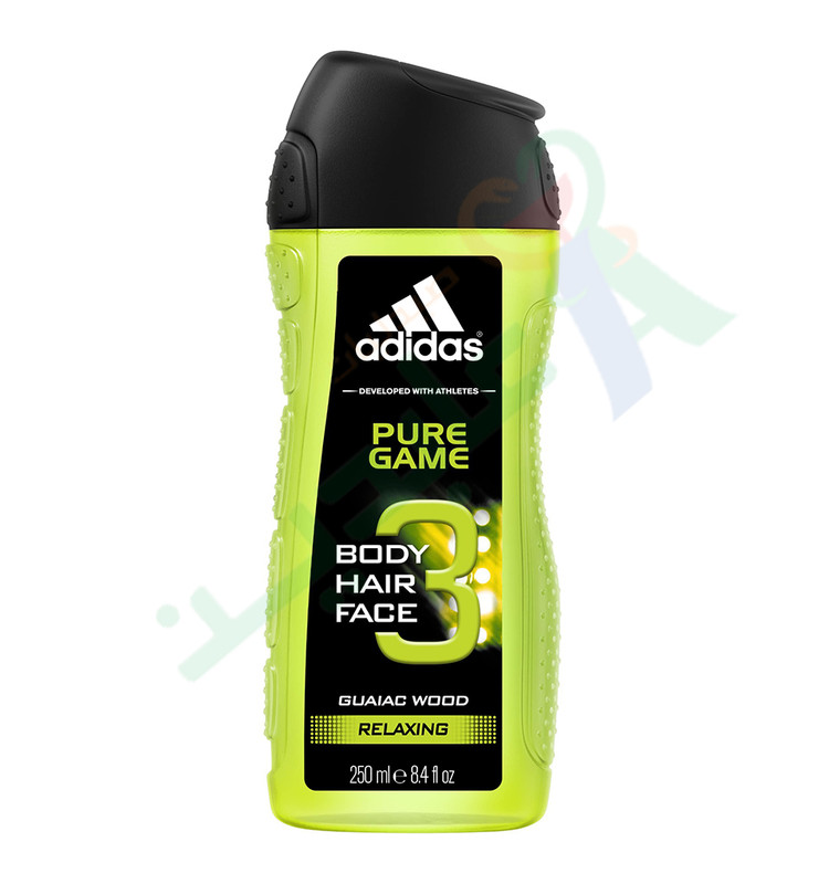 ADIDAS 2 IN 1 SHOWER GEL (PURE GAME) 250ML