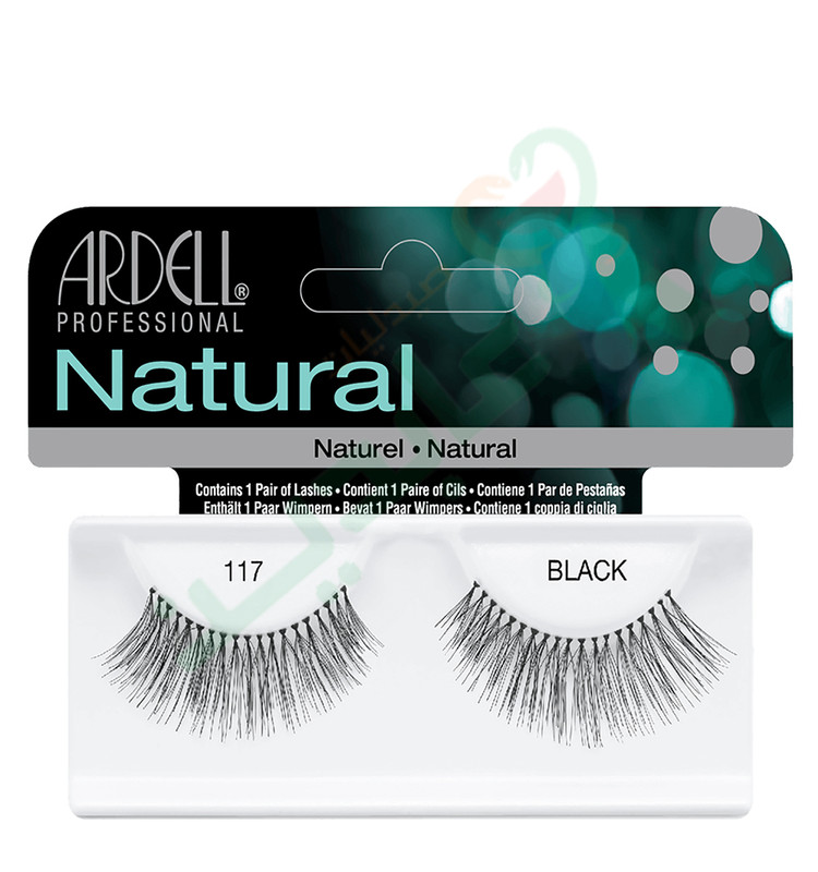 ARDELL EYELASH NATURAL NO. 117--
