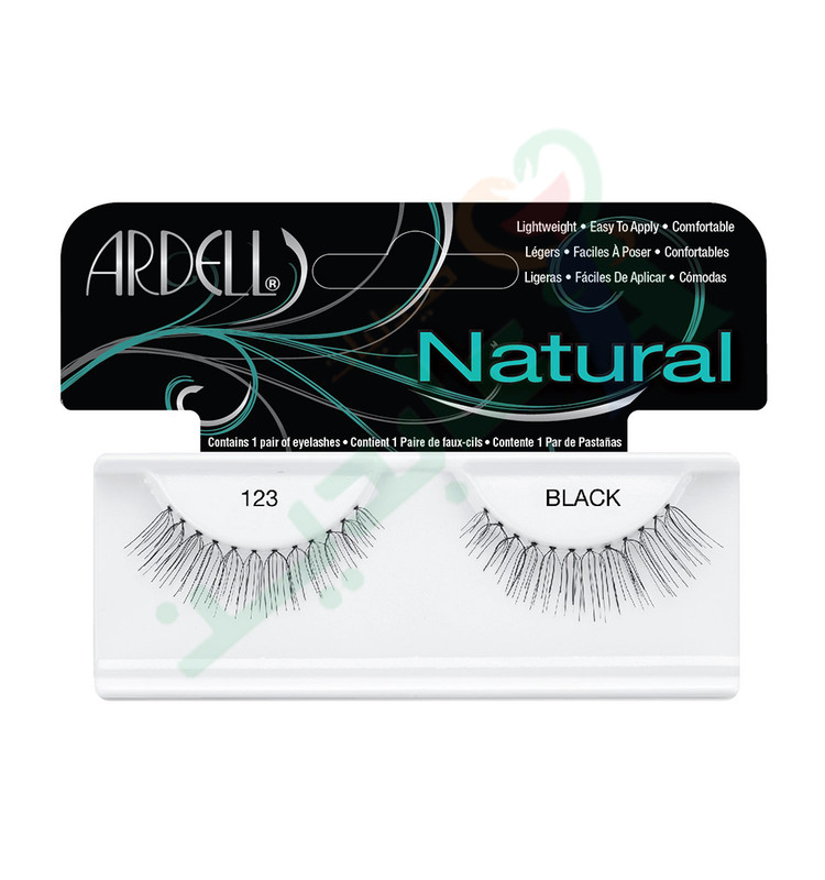 ARDELL EYELASH NATURAL NO. 123--