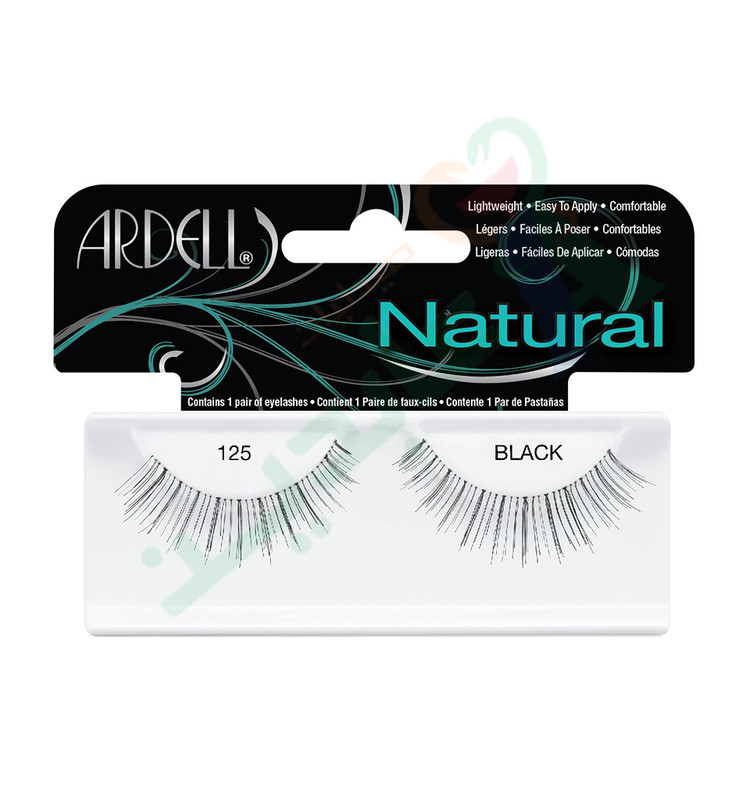 ARDELL EYELASH NATURAL NO. 125--