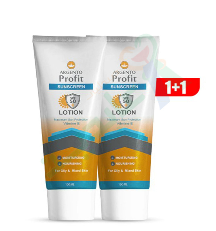 ARGENTO PROFIT SUNSCREEN LOTION 100ML 1+1FREE