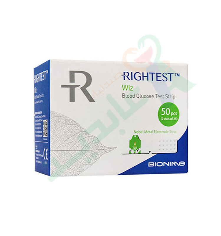 BIONIME RIGHTEST WIZ TEST STRIP 50PCS