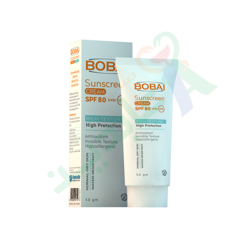 BOBAI SUN BLOCK CREAM SPF 80 50 GM--