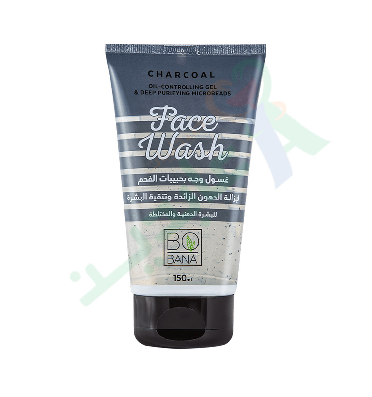 BOBANA FACE WASH CHARCOAL 150ML