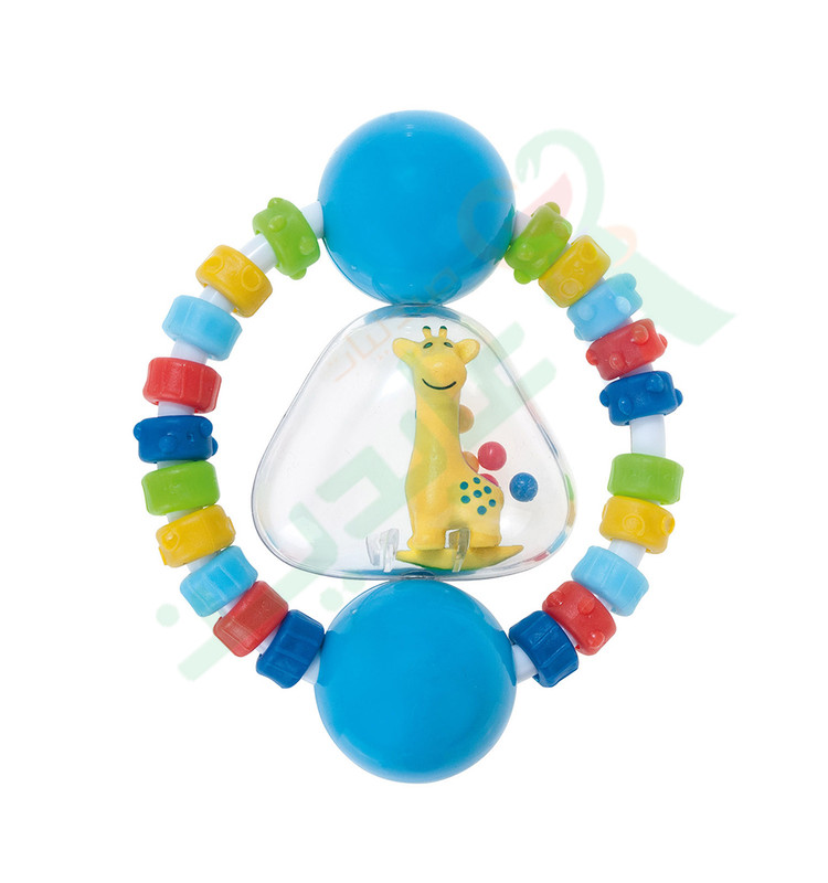 CANPOL BABIES RATTLE WITH ELASTIC TEETHER 0M+