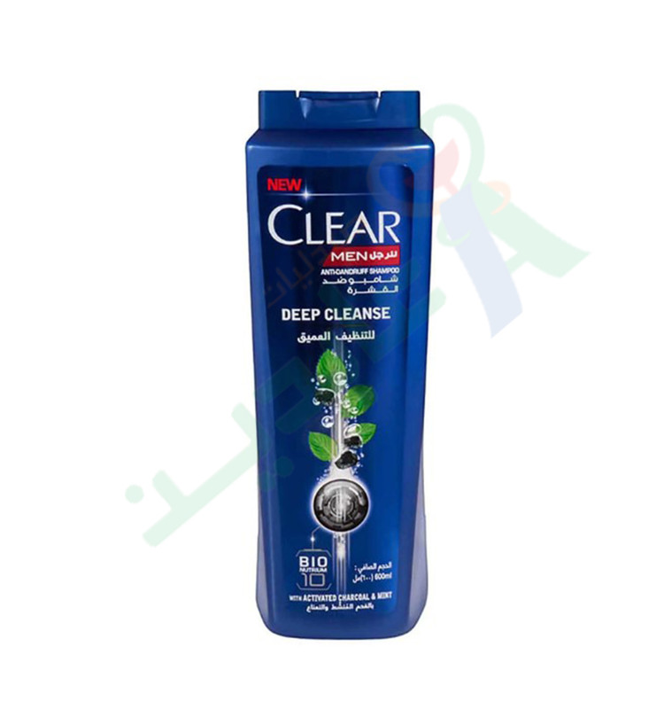 CLEAR MEN SHAMPOO DEEP CLEANSE 600ML--