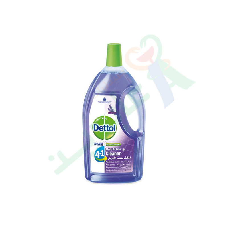 DETTOL MULTI ACTION 4*1 لافندر 900ML