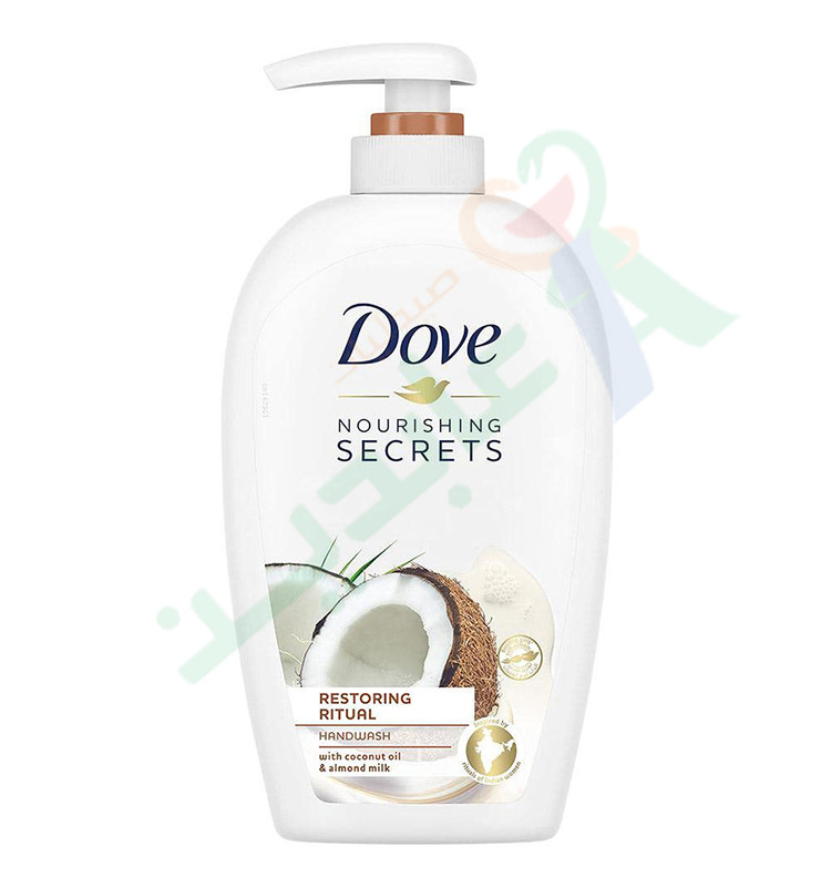DOVE HAND WASH COCONUT OIL&ALMOND MILK 500ML--