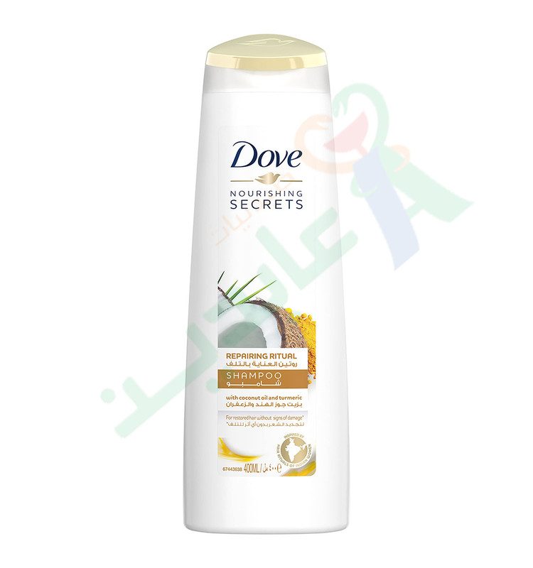 DOVE SHAMPOO RPAIRING RITUAL COCONUT 400ML DIS 46.5 L.E