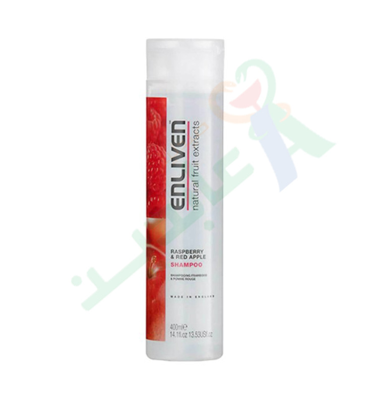 ENLIVEN CONDITIONER RASPBERRY&RED APPL 400M.L--
