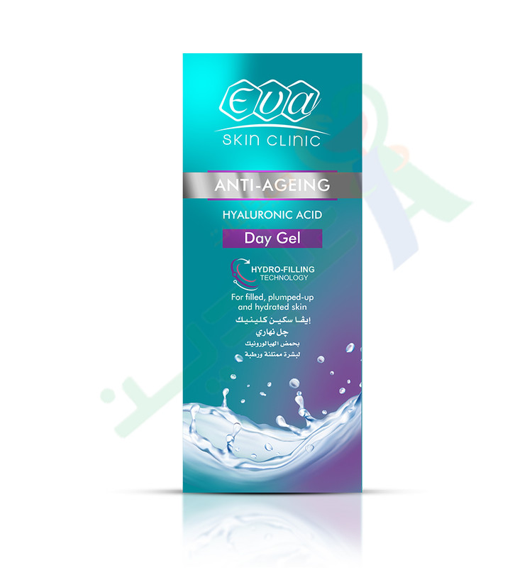 EVA ANTI AGEING HYALURONIC ACID DAY GEL 45ML