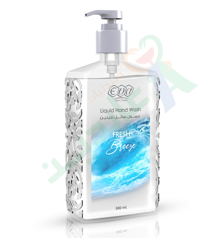 EVA FRESH BREEZE LIQUID HAND GEL 500ML