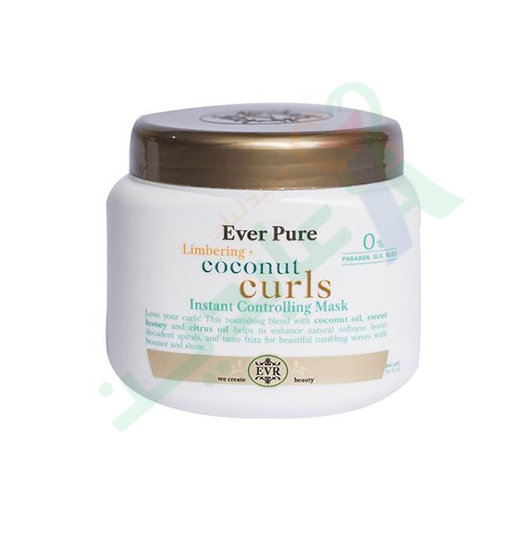 EVER PURE COCONUT CURLS MASK 300ML--