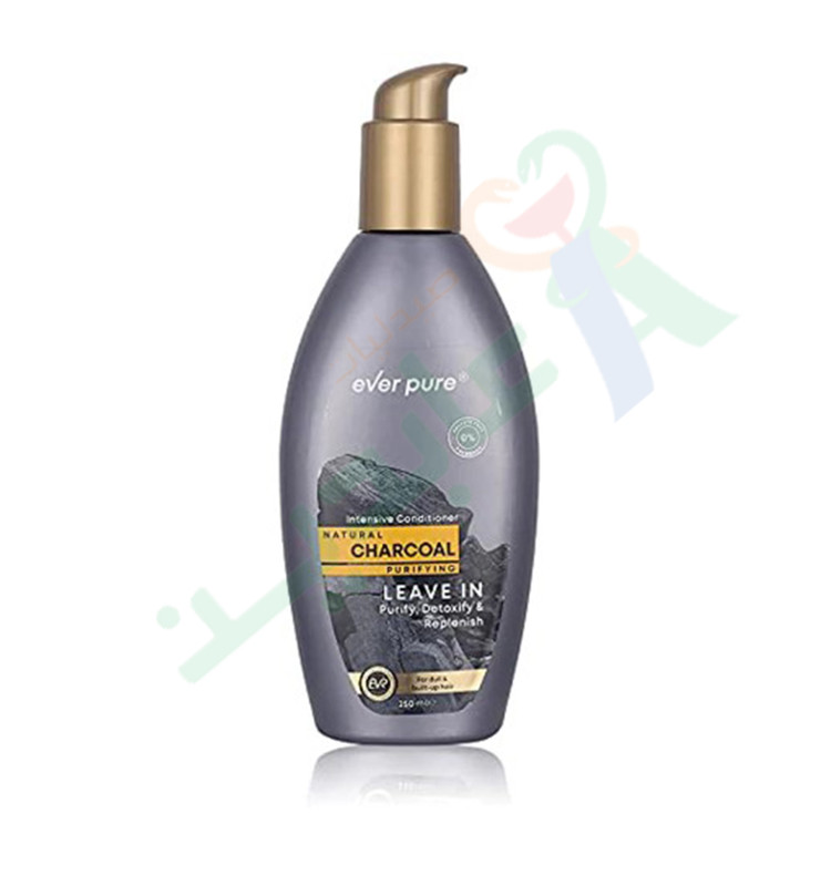 EVER PURE INTENSIVE CONDITIONER CHARCOAL LEAVE IN 250ML