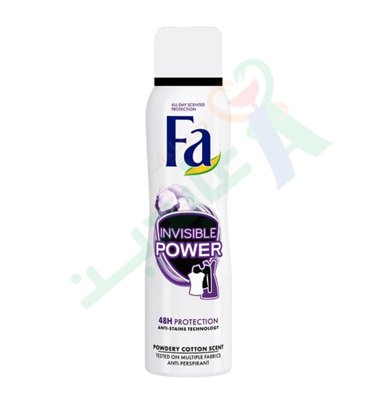 FA SPRAY INVISIBLE POWER FOR WOMEN 200 ML