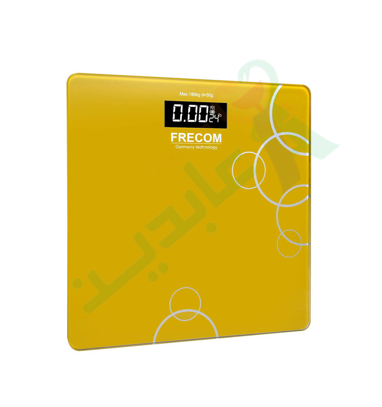 FRECOM DIGITAL BODY SCALE ميزان اصفر