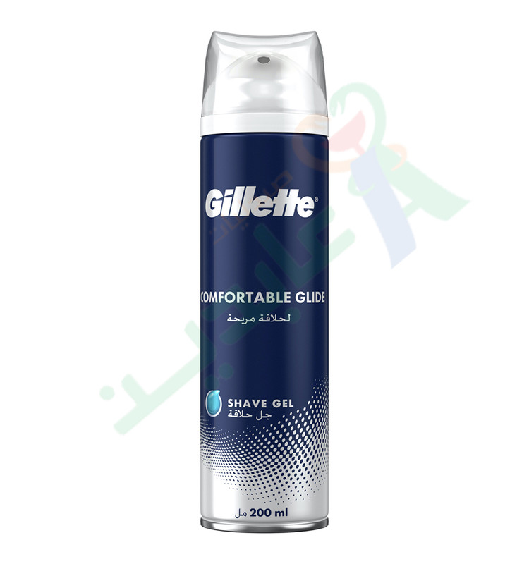 GILLETTE COMFORTABLE GLIDE SHAVE GEL 200ML