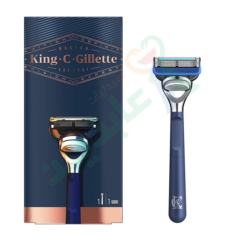 GILLETTE KING.C SHAVE&EDGING RAZOR 1MACHINE